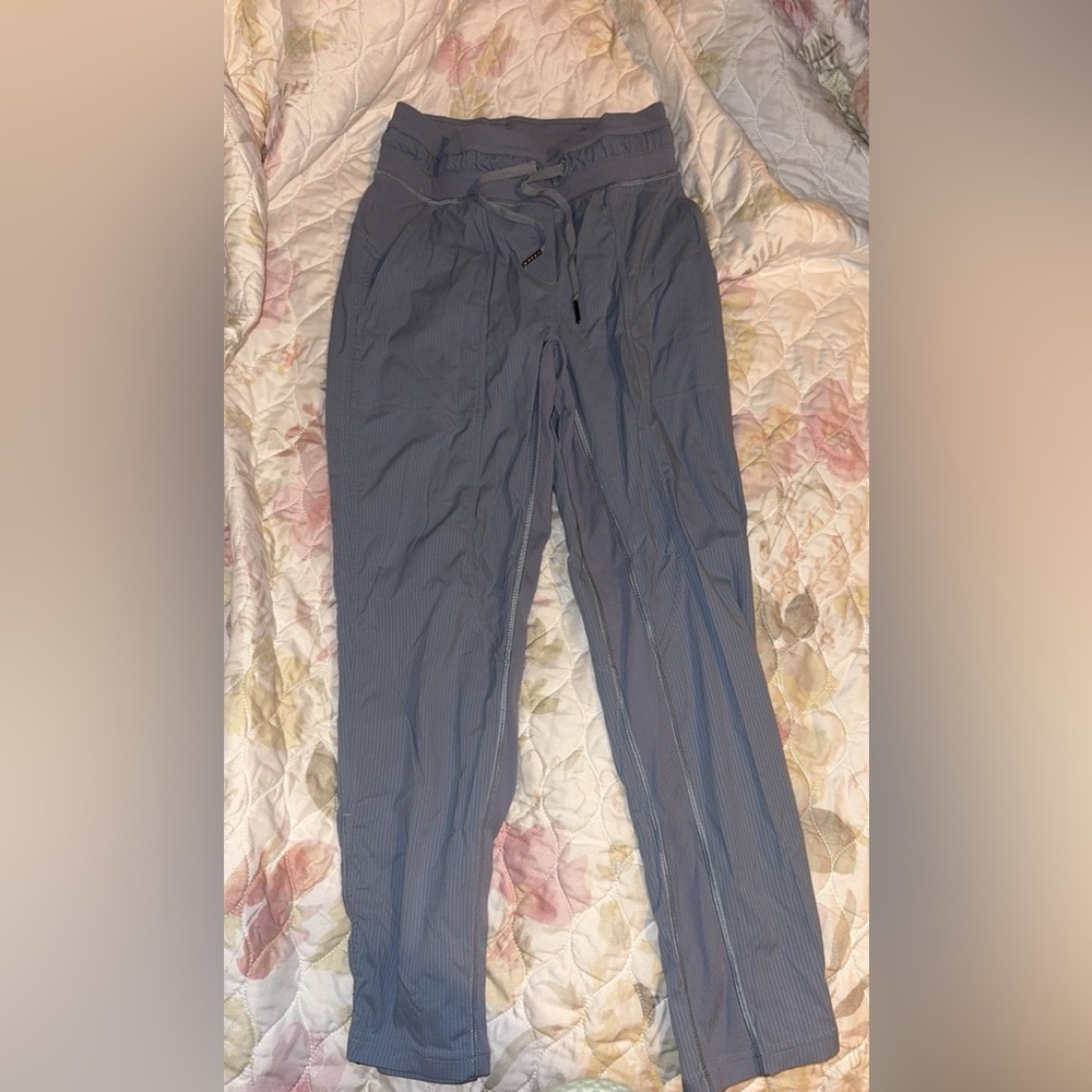 Lululemon size 2 light blue joggers!